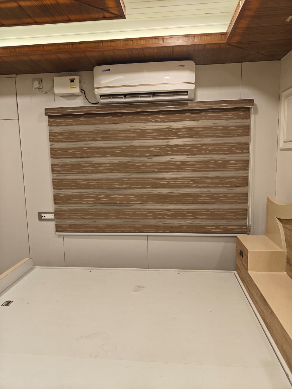 Zebra blinds installation